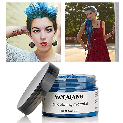8 oz Blue Cream Hair Styling Gel for Strong Hold and Shine - Image 4