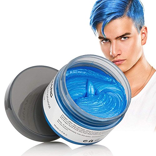 8 oz Blue Cream Hair Styling Gel for Strong Hold and Shine