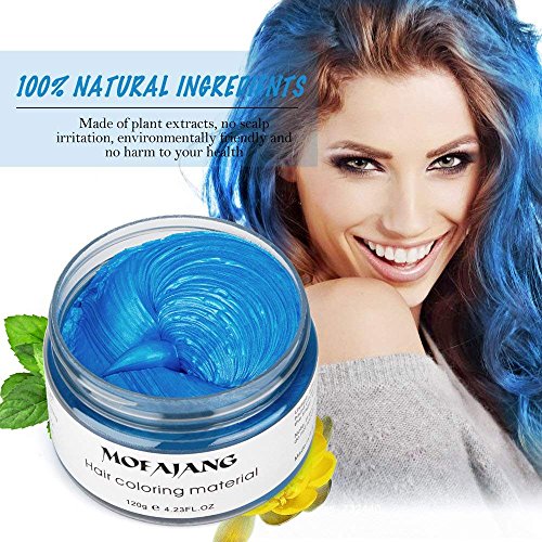 8 oz Blue Cream Hair Styling Gel for Strong Hold and Shine - Image 2