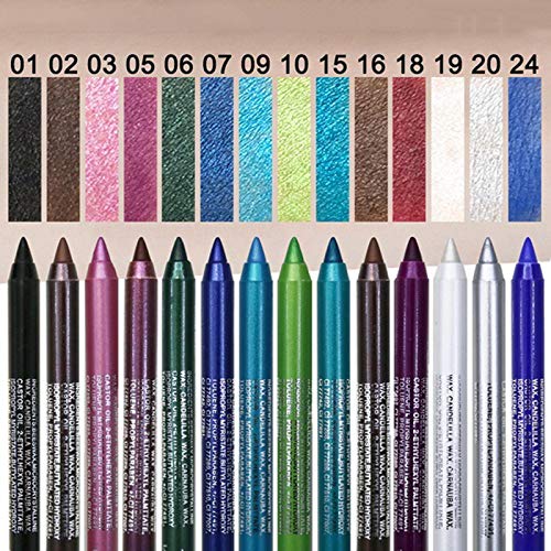 Blue Eyeliner for Green Eyes - Enhances Your Look with Vibrant Color and Smooth Application - Image 2