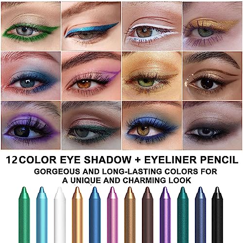 Blue Eyeliner Pencil for Brighter and Whiter Eyes, 0.12 oz - Image 3