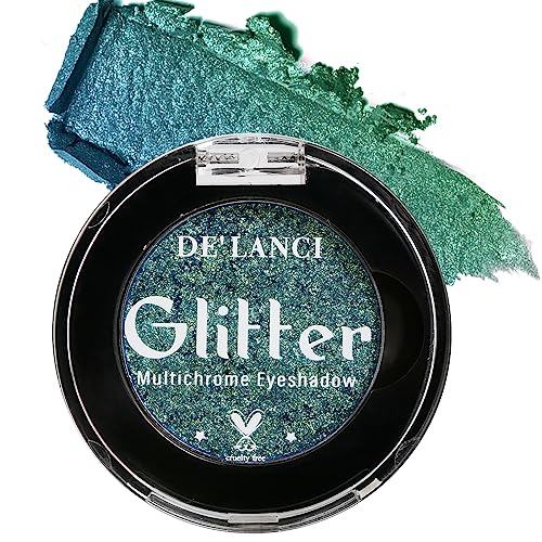 Easy Blue Eyeshadow Application Guide for Enhancing Green Eyes