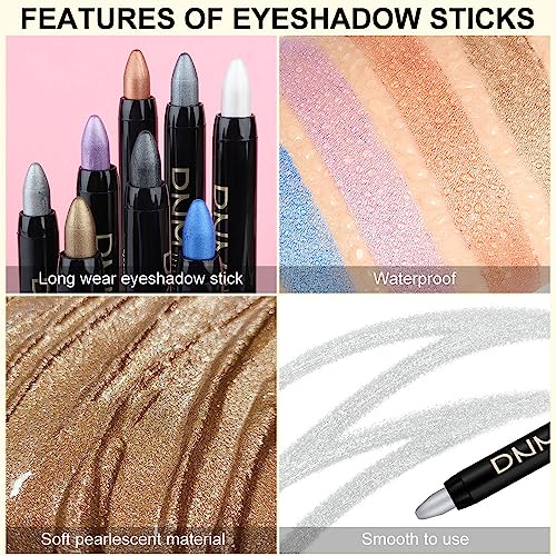 12 Shade Blue Eyeshadow Palette for Vibrant, Stunning Eye Makeup Looks - Image 5