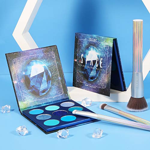 12-Shade Vibrant Blue Eyeshadow Palette for Stunning Eye Looks - Image 8