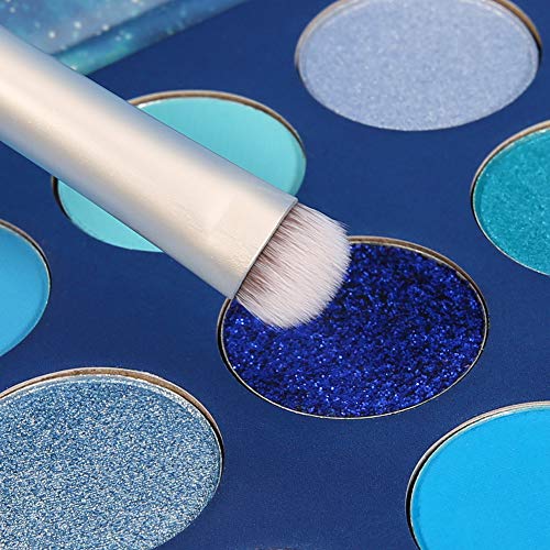 12-Shade Vibrant Blue Eyeshadow Palette for Stunning Eye Looks - Image 5