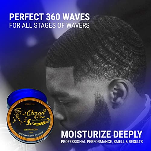 Blue Man Hair Styling Cream 4 oz Strong Hold Flexible Styling - Image 2