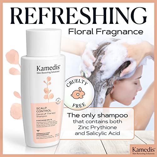 Blue Morpho 16 oz Anti-Dandruff Shampoo for Flake Control and Healthy Scalp - Image 3