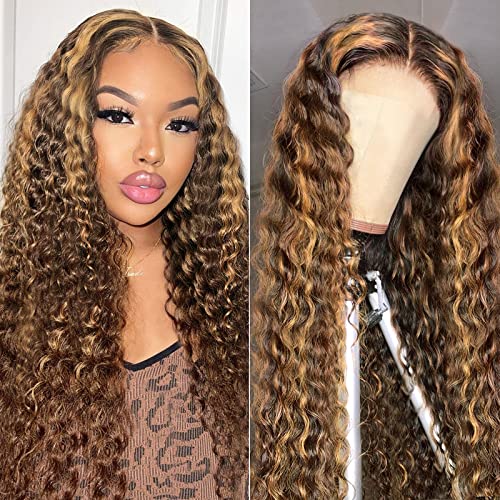 Blue Ombre 13x6 Lace Front Human Hair Wig, Glueless, Adjustable Straps, Natural Look