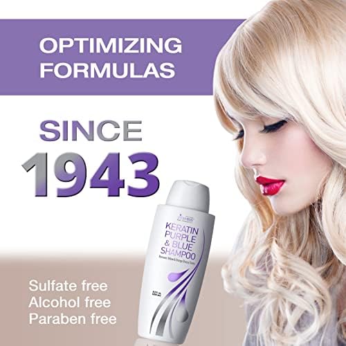 Blue Shimmer Argan Oil Shampoo 12 oz for Soft and Nourished Hair - Image 6