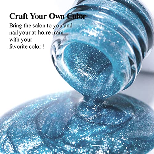 Sky Blue Gel Nail Polish Set - 6 Vibrant, Long-Lasting Shades for Salon-Perfect Nails - Image 6