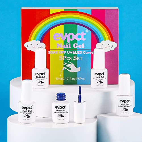 Blue Sky Gel Nail Starter Kit with UV Lamp and 6 Vibrant Color Gel Polishes - 15ml Capacity - Image 6