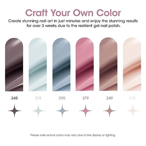 Blue Sky 10 Color Gel Polish Set for Beautiful, Long-Lasting Manicures - Image 2