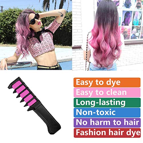 Blue Temporary Hair Color Spray for Instant Easy Hair Transformation, 3.5 oz Can - Image 7