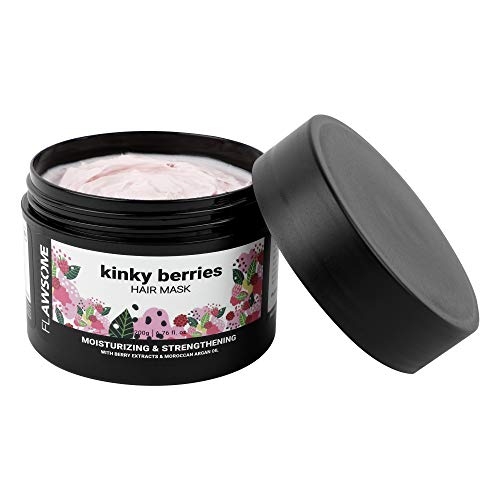 Nourishing Blueberry Hair Mask for Hydrated, Repaired Hair - 8 oz - Image 8