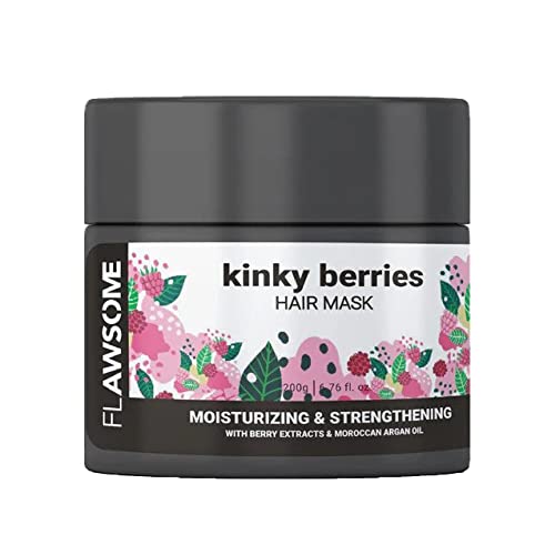 Nourishing Blueberry Hair Mask for Hydrated, Repaired Hair - 8 oz