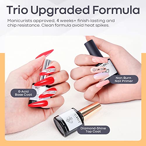 Bluesky 6-Piece Gel Polish Set: Vibrant, High-Quality Colors for Durable, Salon-Perfect Nails - Image 2