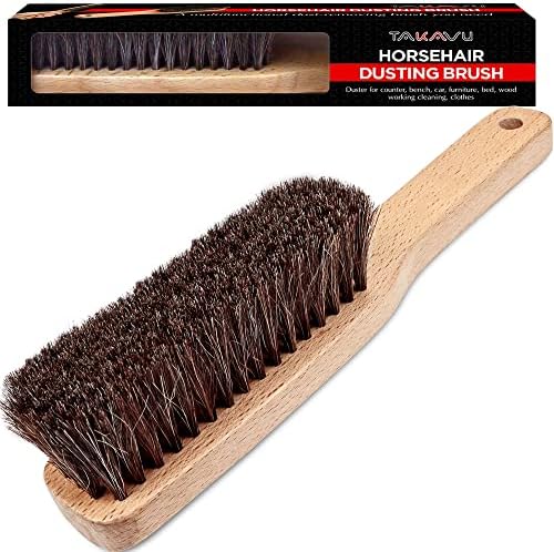 Comfortable Handle Boar Bristle Boot Cleaning Brush Durable for Easy Shine
