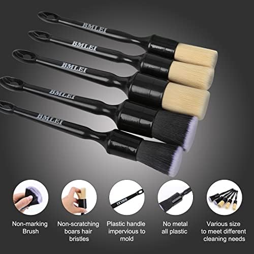 10 Inch Boar Hair Brush Professional Scratch Paint Applicator Tool - Image 4