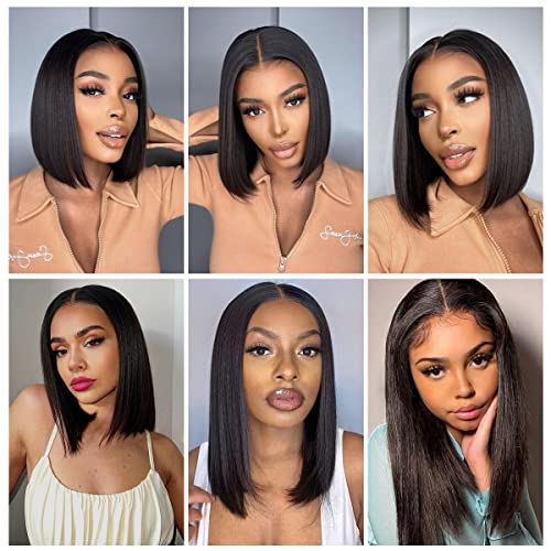 Bob Style 100% Human Hair Wig for Women, Natural Look, Adjustable Cap Size - Image 6