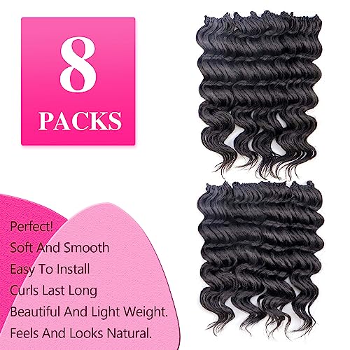 14 Inch Body Wave 100% Human Hair Crochet Extensions Natural Look - Image 2
