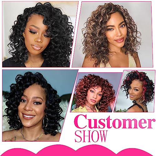 14 Inch Body Wave 100% Human Hair Crochet Extensions Natural Look - Image 6