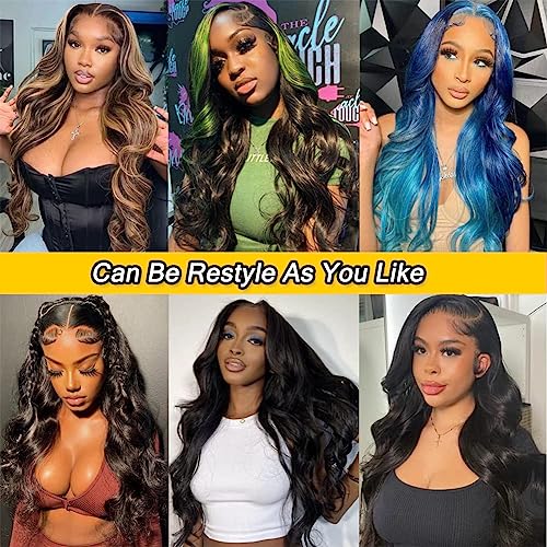 13x4 Lace Front Body Wave Human Hair Wig Natural Comfortable Fit - Image 6