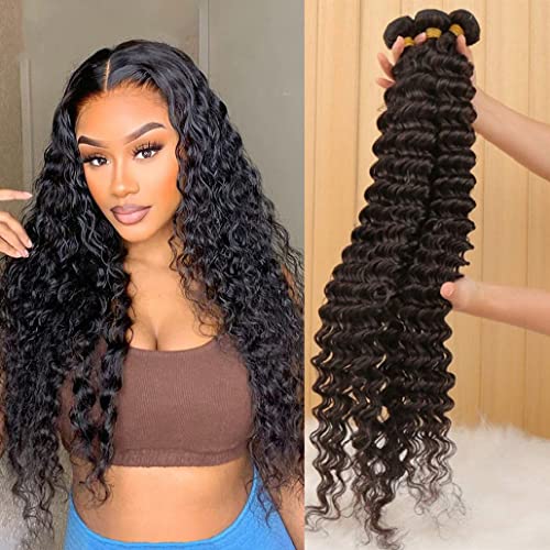 100g Natural Soft Silky Brazilian Human Hair Weaving Bundles