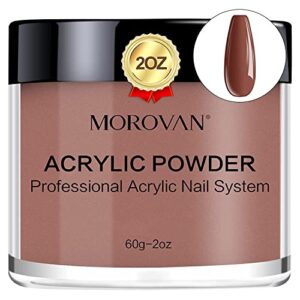 Brown Acrylic Nails - 24 Piece Set, Durable & Stylish for Any Occasion