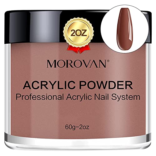 Brown Acrylic Nails - 24 Piece Set, Durable & Stylish for Any Occasion