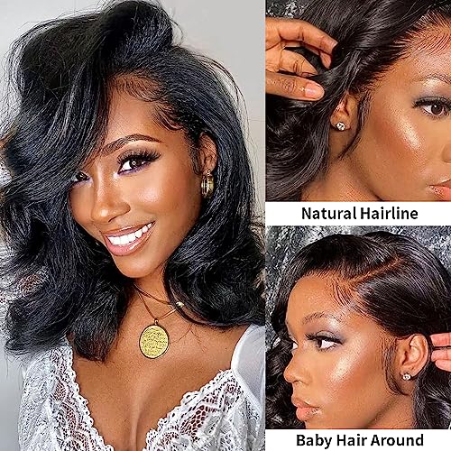 Budget-friendly full lace human hair wig. - Image 9