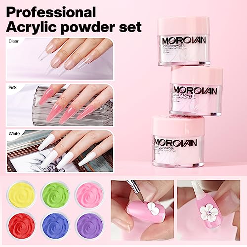 500 Piece Bulk Acrylic Nails Set for Nail Art and Extensions - Image 4
