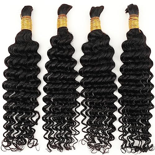 Bulk Human Hair for Braiding 100g Natural Color Soft Tangle-Free - Image 6