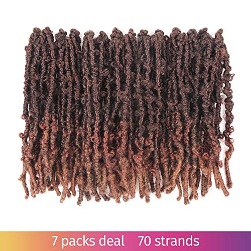 Butterfly Locs Crochet with Human Hair - Image 6