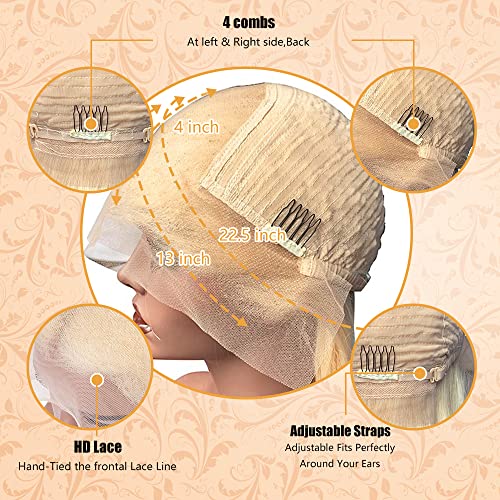 Cheap Blonde Human Hair Wig - Image 4