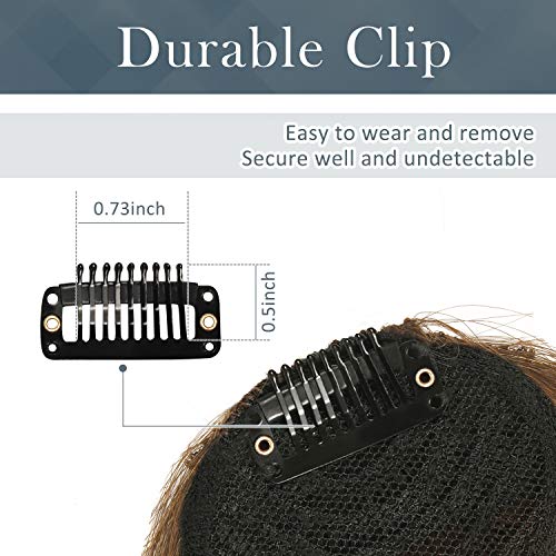 Clip-In Human Hair Bangs - Image 7