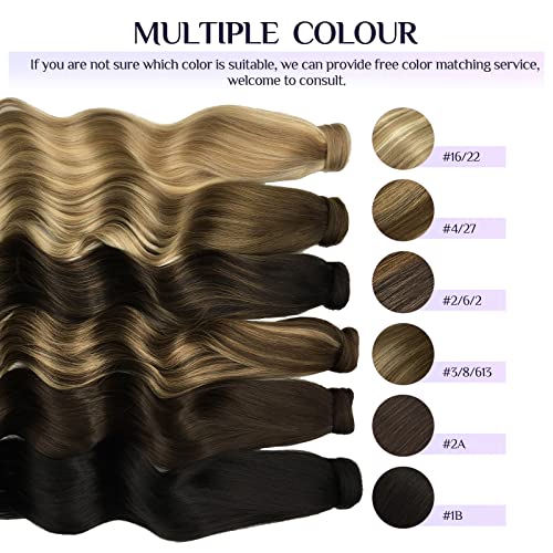 18 Inch Clip-In Human Hair Ponytail Extension Natural Look and Feel - Image 7