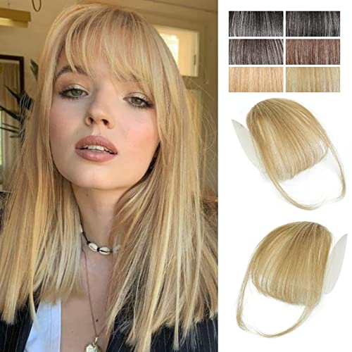 Clip-On Human Hair Bangs