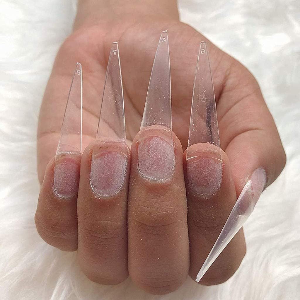 ?Coffin & Stiletto Acrylic Nails? - Image 7