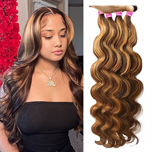 100g Soft & Durable Colored Human Hair Weaving Bundles for Styling