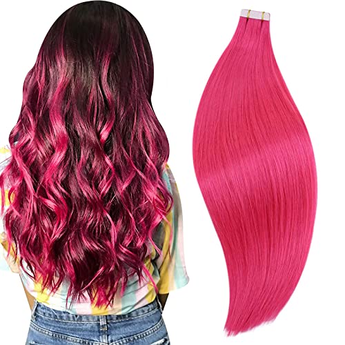 18 Inch Colored Human Hair Extensions for a Natural Look Various Shades