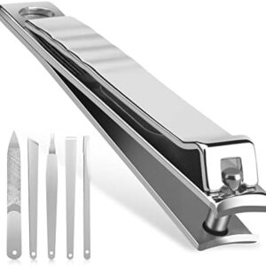 Ergonomic 6mm Compact Nail Clippers for Precise Grooming and Easy Handling