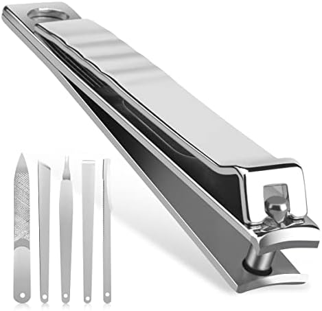 Ergonomic 6mm Compact Nail Clippers for Precise Grooming and Easy Handling