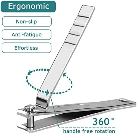 Ergonomic 6mm Compact Nail Clippers for Precise Grooming and Easy Handling - Image 4