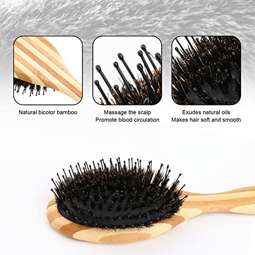 Forever 21 Compact Detangling Hair Brush for Smooth Everyday Styling - Image 3