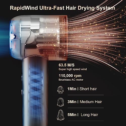 Gentle Heat Compact Baby Blow Dryer Lightweight Design for Easy Styling - Image 2
