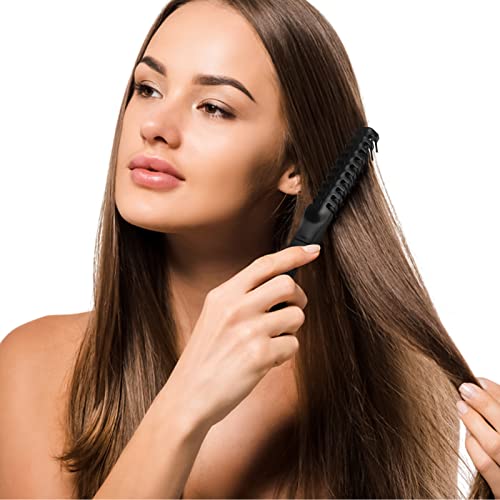 Portable Compact Folding Hair Brush and Comb Set for Travel, Convenient Design - Image 5