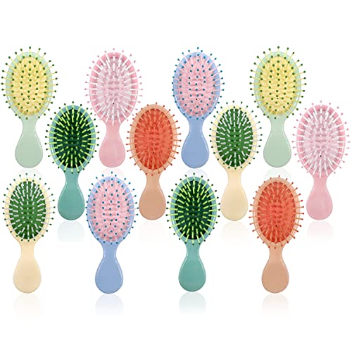 Compact hair brush by The Body Shop.