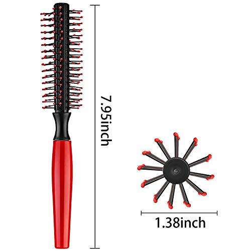 Compact Rolling Styling Hair Brush, Large Diameter, Ideal for Travel and Daily Use - Image 2