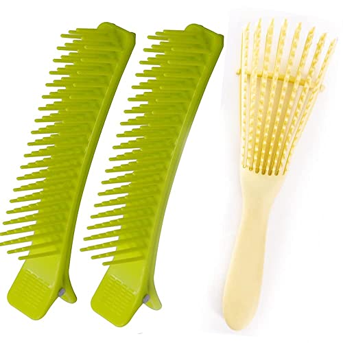 Compact Detangling Hair Brush for Smooth, Effortless Styling