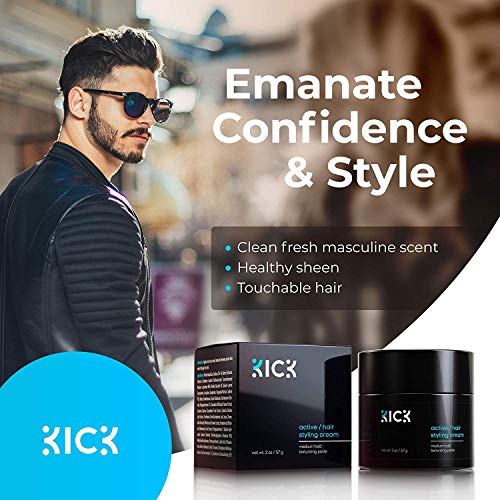 Crew Styling Hair Cream for Men, 3 oz, Lightweight Hold and Natural Finish - Image 3